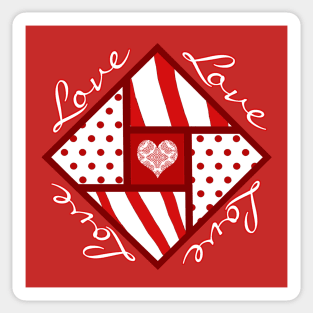 Love Squared Sticker